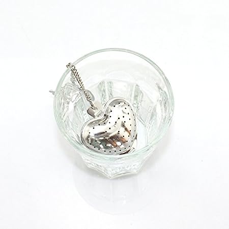 Stainless Steel heart-shaped Tea Ball (1pc)