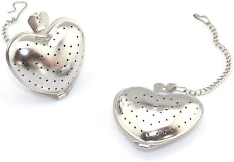 Stainless Steel heart-shaped Tea Ball (1pc)