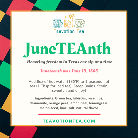 JuneTEAnth Watermelon Green Tea